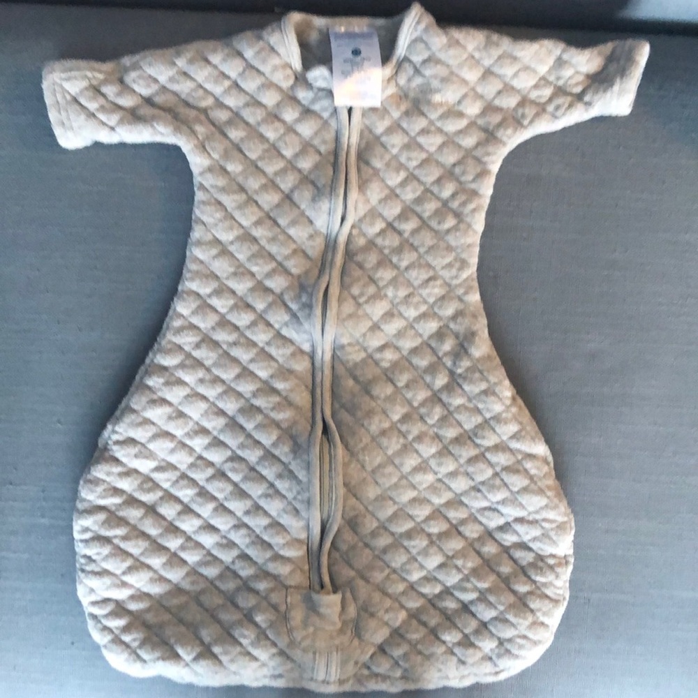 Gray Halo Sleep Sack 3-6mo - Quilted